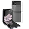 Miniatyrbillede 1 af 11: 2-PACK 4-in-1 Skärmskydd & Kameralinsskydd Galaxy Z Flip 4 Transparent