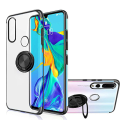 Miniatyrbilde 8 av 10: Huawei P30 Lite - Smidigt Silikonskal med Ringhållare Röd