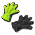 Praktisk Microfiber Rengöringshandske för Fordon ONE SIZE Grön