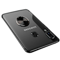 Miniatyrbillede 1 af 11: Samsung Galaxy A20E - Robust Silikonskal med Ringh�llare Svart