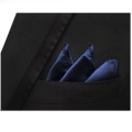 Miniatyrbild 10 av 11: Stilsäker Pocket Square Kavaj Bröstnäsduk Mörkblå