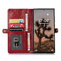 Miniatyrbild 10 av 11: Samsung Galaxy S23 Ultra - Plånboksfodral med Smartfunktion Brun
