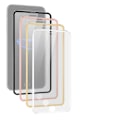 Pikkukuva 3 / 11: 2-PACK HuTech Skärmskydd med Aluminiumram för iPhone XS Max Svart