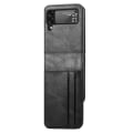 Pikkukuva 2 / 11: Gediget Skal med Korthållare - Samsung Galaxy Z Flip 4 Mörkblå