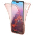 Dubbelsidigt Silikonskal - Huawei Y6 2019 Rosa