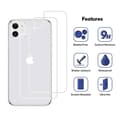 ProGuard iPhone 11 Baksida Skärmskydd 9H Screen-Fit Transparent