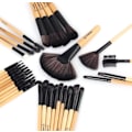 Pikkukuva 1 / 7: Original-borstset från KABUKI-MINERALS (Black Edition) 32-delar Tvåfärgad