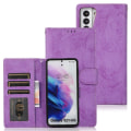 Pikkukuva 6 / 11: Praktiskt Plånboksfodral (Leman) - Samsung Galaxy S21 Brun