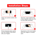 Pikkukuva 8 / 11: Sk�rmskydd iPhone 11 2.5D Anti-Fingerprints 0,3mm Transparent/Genomskinlig