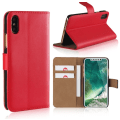 Miniatyrbilde 7 av 11: Elegant Fodral i Läder till iPhone X/XS Blå