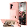 Samsung Galaxy Note10 - Skal med Kortfack Roséguld