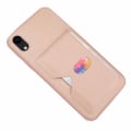 Miniatyrbild 9 av 11: iPhone X/XS - Smart Stilrent (HANMAN) Skal med Kortfack Roséguld