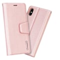 Pikkukuva 8 / 11: iPhone X/XS - Plånboksfodral i PU-Läder från Hanman Guld