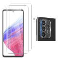 Miniatyrbilde 6 av 11: 2-PACK Samsung Galaxy A23 5G Skärmskydd Kameralinsskydd HD 0,3mm Transparent