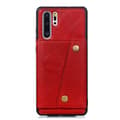 Huawei P30 Pro - Tehokas Retrokuori korttitaskulla Röd