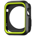 Miniatyrbillede 4 af 11: Kraftfullt Tunt Skyddsskal - iWatch 4/5 Svart/Vit 40mm