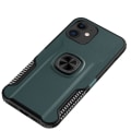 Pikkukuva 7 / 11: Genomtänkt Skal med Ringhållare (LEMAN) - iPhone 12 Mini Svart