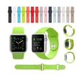 Apple Watch 45mm - Eksklusivt Silikonarmbånd Høj Kvalitet ljusgrå Medium