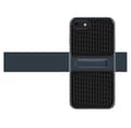 iPhone 7 PLUS - Smart Stötdämpande Hybridskal i Karbon FLOVEME Marinblå