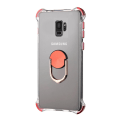 Miniatyrbillede 6 af 11: Stötdämpande Skal med Ringhållare - Samsung Galaxy S9 Svart