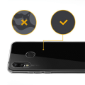 Miniatyrbillede 8 af 11: Huawei P20 Lite - Skyddande Silikonskal (FLOVEME) Transparent/Genomskinlig