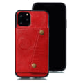 Miniatyrbillede 1 af 11: Effektfullt Skal med Korthållare - iPhone 11 Pro Max Röd