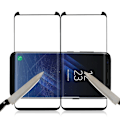 Pikkukuva 6 / 11: 2-PACK HuTech Skärmskydd CASE-Friendly & F-G Samsung Galaxy S8+ Svart