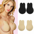 Pikkukuva 9 / 10: 2-Pack Självhäftande BH Utan Band Bekväm Hållbar Beige S/M 9.5cm