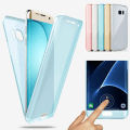 Miniatyrbillede 2 af 10: Huawei P Smart 2019 - Dubbelsidigt Silikonskal (NORTH) Blå