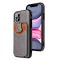 Miniatyrbillede 5 af 11: Praktiskt Skal med Kortfack - iPhone 12 Pro Mörkbrun