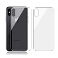 Pikkukuva 1 / 6: iPhone X/XS - 2st HeliGuards Skyddsglas för Baksida Genomskinlig