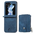 Miniatyrbillede 1 af 11: Galaxy Z Flip 5 5G - 2 i 1 Pungetui med kortholder Svart