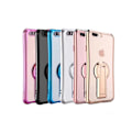 Pikkukuva 2 / 11: iPhone 7 - Praktiskt Skal med Plated-finish Blå