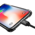 Miniatyrbilde 9 av 11: Silikonskal med Stötdämpande Funktion till iPhone XS Max Roséguld