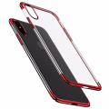 Miniatyrbilde 6 av 7: iPhone X Elegant Robust Silikonskal Guld