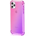 iPhone 11 Pro - Skyddande Silikonskal (FLOVEME) Rosa/Lila