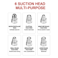 Miniatyrbilde 4 av 7: Effektfull Multifunktionell Pormasksugare Vit