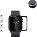 Miniatyrbilde 3 av 11: Apple Watch S4/S5 Mjukt Skärmskydd Svart 40mm