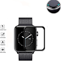 Pikkukuva 3 / 11: Apple Watch S4/S5 Mjukt Skärmskydd Svart 40mm
