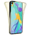 Skyddande Dubbelsidigt Silikonskal NORTH - Huawei P40 Lite Guld