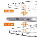 Pikkukuva 11 / 11: iPhone XR - Crystal-fodral med Touchfunktion Svart