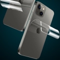 Miniatyrbillede 11 af 11: 3-PACK iPhone 13 Mini Hydrogel Baksida Skärmskydd 0,3mm Transparent/Genomskinlig