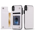 Pikkukuva 1 / 11: iPhone XS Max - M-Safe Kuori Lompakolla Vit