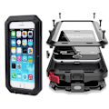 Pikkukuva 3 / 7: iPhone 7 Plus - EXXO ARMY HEAVY DUTY Fodral (MAX SKYDD) Svart