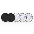 Miniatyrbild 6 av 9: 2-PACK Universal Metallplatta för Magnethållare (32mm) Svart