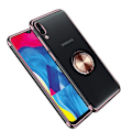 Pikkukuva 7 / 11: Robust Silikonskal Ringhållare - Samsung Galaxy A50 Svart