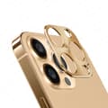 iPhone 12 Pro Max Aluminiumlegeringsram Kameralinsskydd Guld