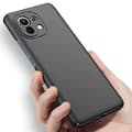 Stilsäkert NKOBEE Silikonskal - Xiaomi Mi 11 Lite Svart