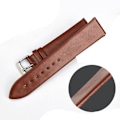 Pikkukuva 11 / 11: Klassinen ja mukava rannekoru (PU-nahka) Mörkbrun 22mm