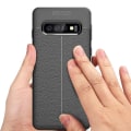 Pikkukuva 5 / 11: AUTO FOCUS Skyddsskal till Samsung Galaxy S10 Plus Grå